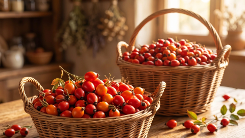 Vitamin C + šípky + bioflavonoidy